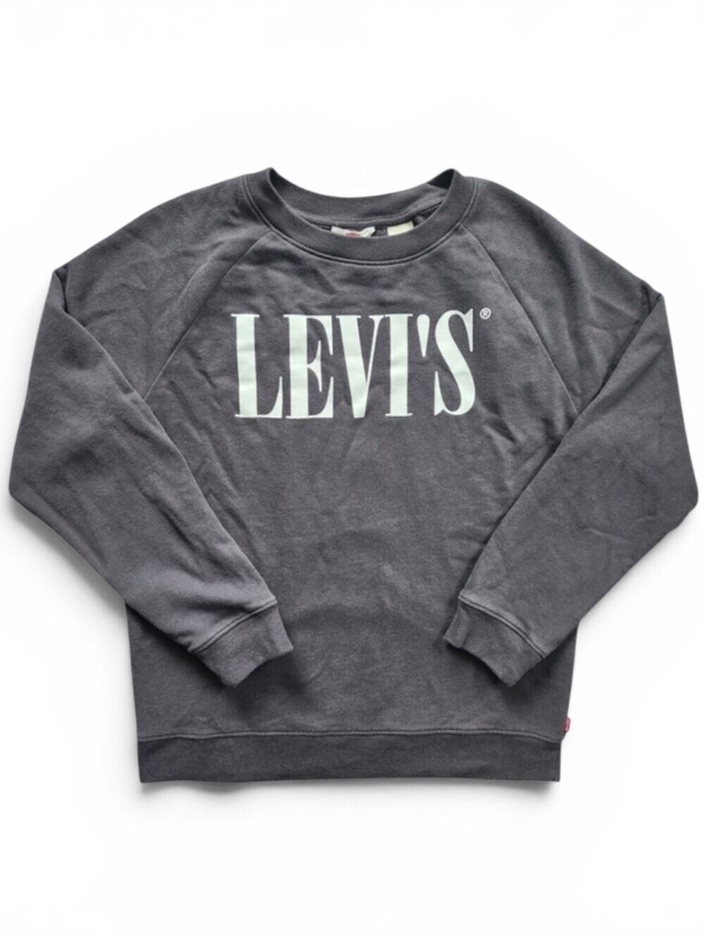 Levi’s Grey Logo Crewneck Sweatshirt Size XS